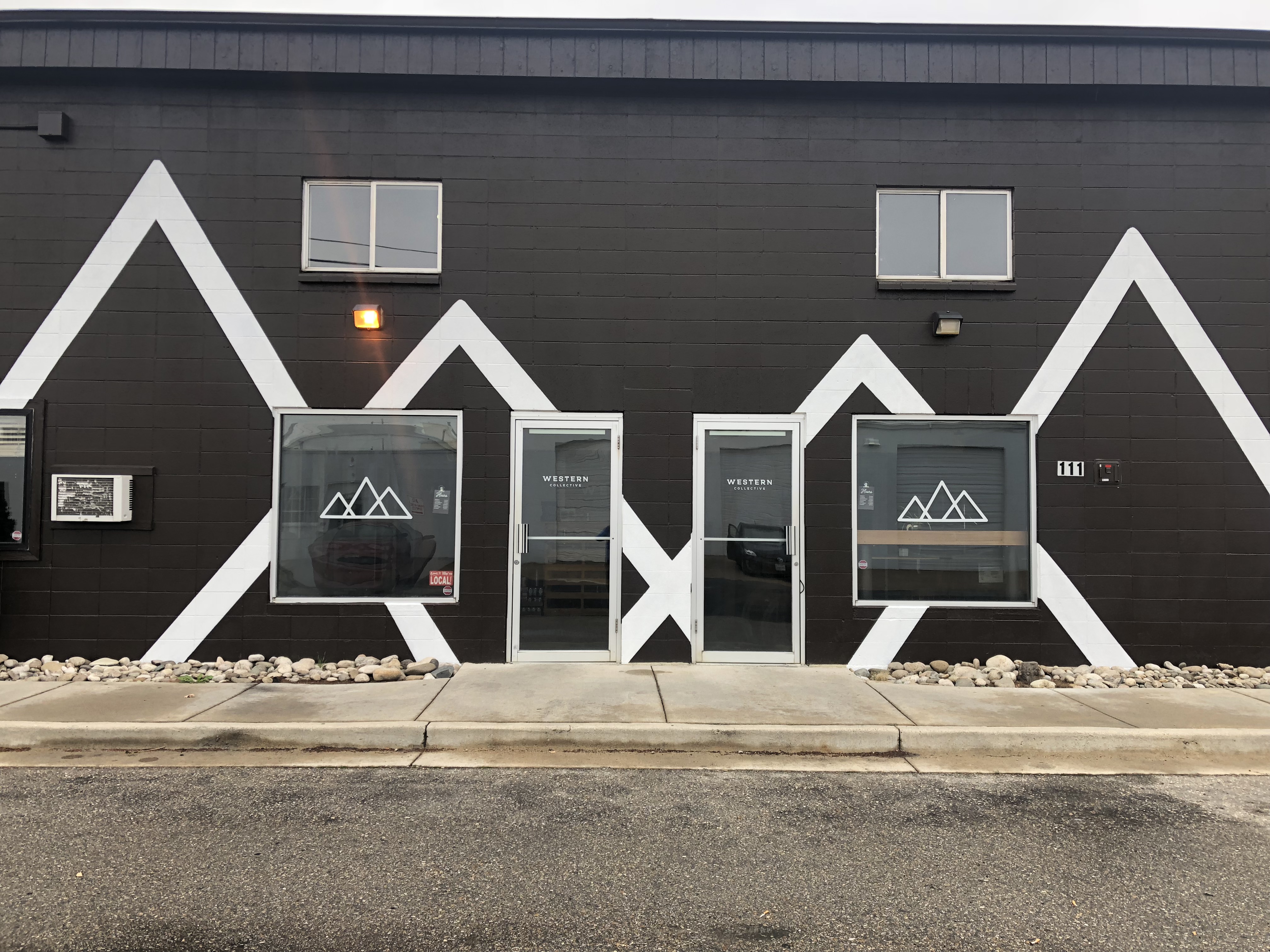 Western Collective, building exterior, after build-out.